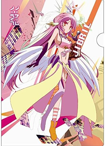 Amazon ノーゲーム ノーライフ L型 クリアファイル B ジブリール 台湾正規品 並行輸入品 アニメ 萌えグッズ 通販