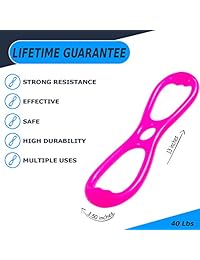 Botín Cinturón para entrenamiento resistencia Entrenamiento de banda + Carry Bag + Video en línea