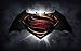 REINDEAR Batman v Superman: Dawn of Justice Symbol Metal Pendant Keychain US Seller (Red)