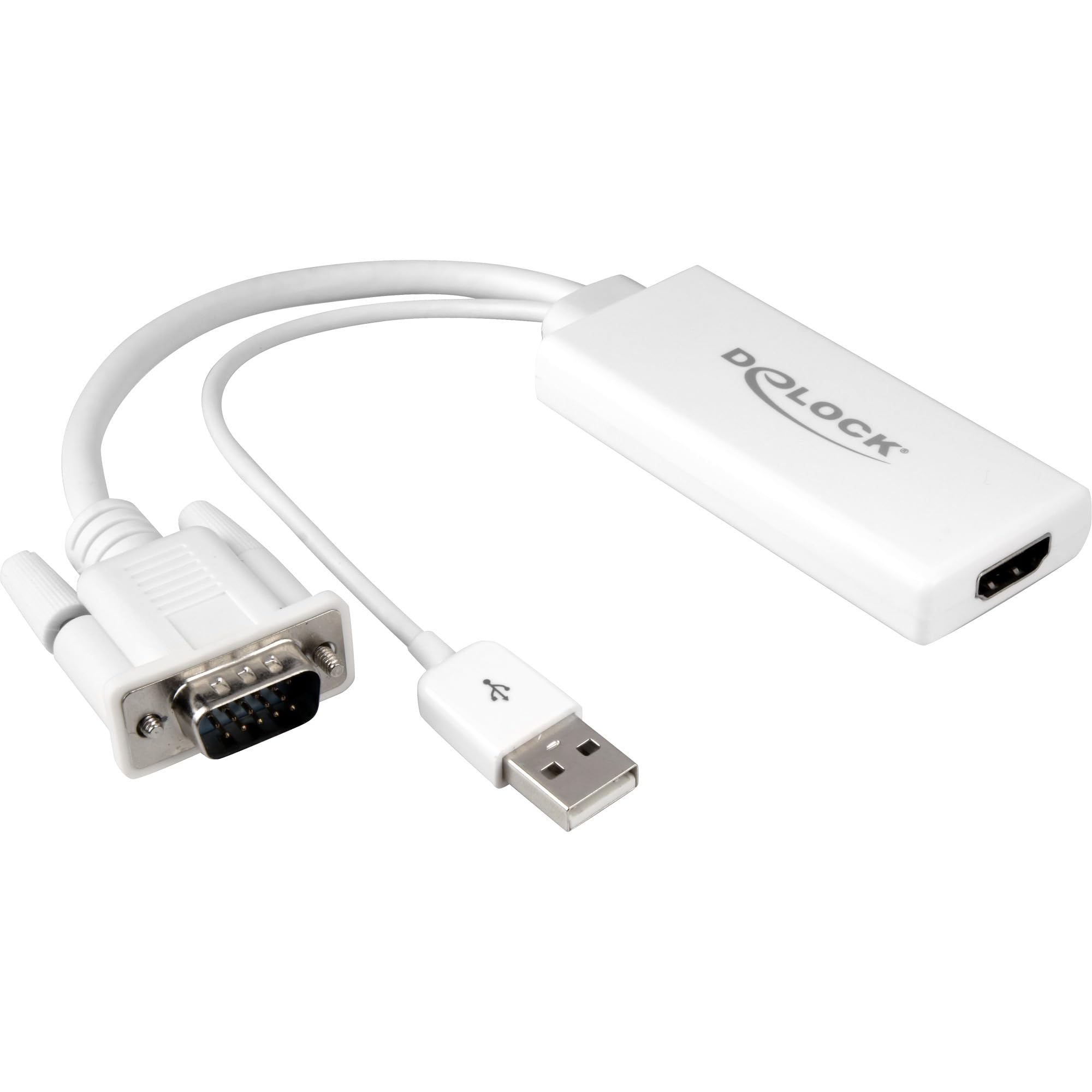 DeLOCK VGA to HDMI Adapter with Audio