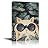 Canvas Wall Art - Vintage Watercolor Style Cat with a Cool Telescope Under Starry Night with Big Tropical Leaves - Giclee Print Gallery Wrap Modern Home Art Ready to Hang - 16x24 inches