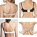 Hirun Women's 3 Rows 2/3 Hooks Bra Extenders Spacing Longer Bra Straps for Women