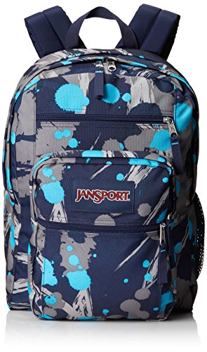 JanSport Big Student Classics Series Backpack - Mammoth Blue Super Splash