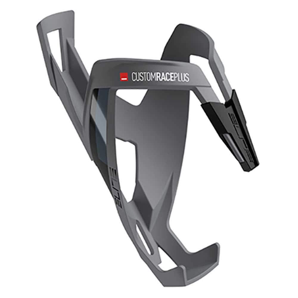Elite Custom Race Plus Bottle Cage, matt Grey/Black