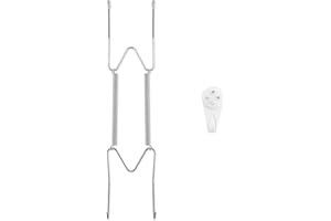 Bilillo Plate Hangers for The Wall, Suitable for 9-11 inch Decorative Plate, Stainless Steel Invisible Heavy Duty Wire Plate 