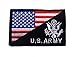 Compatible U.S Army Patch American Flag Tactical Patches Embroidery Morale Emblem Pack of 6