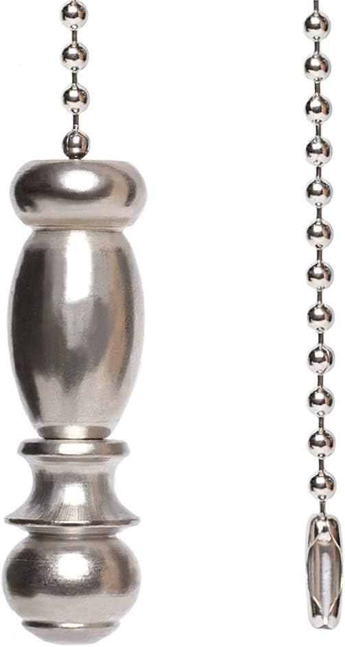 ManYing 1 Meter Length Light Pull Chain Extension with 5cm Stainless