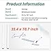 Holotap Extra Large Whiteboard Sticker Wall Decal Film Self-Adhesive Dry Erase Board 35.4