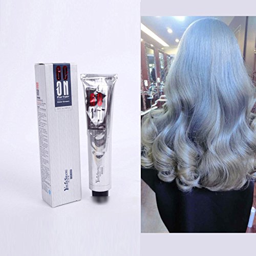 Buy New Silver Grey Hair Color Cream Super Hair Dye Non Toxic