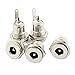 uxcell a16031500ux1704 DC-099 Female 5.5 x 2.5 mm Panel Mounting DC Power Jack Socket Connector (Pack of 5)
