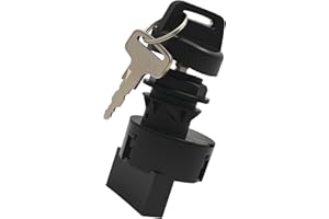 FOXSTAR 4012166 Ignition Key Switch, 4 Position 6 Pins for Polaris Ranger 400 500 570 800-Mid-Size ETX EV-Li-Ion RZR 570-Base ACE 325 500 570 900 Replaces 4011142