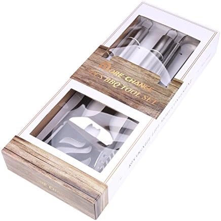 3 PCS Stainless Steel BBQ Set GOT Shop Outdoor/Backyard BBQ Master's First Choice,Aluminum Storage Case Barbecue Grill Tool Accessories,Perfect Gifts