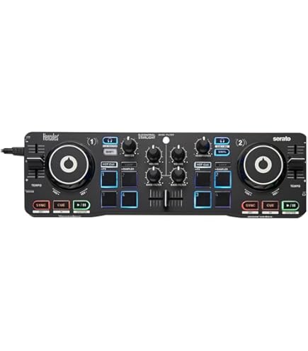 Hercules DJ Control 200 DJコントローラー Controladora DJ Hercules DJControl Inpulse 200, Hercules, 4780882