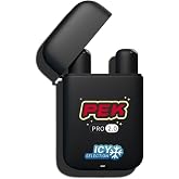 PEK Nasal Stick - Strong Cooling Menthol Inhaler for Energy &amp; Focus | Aromatherapy Nasal Inhaler with Natural Essential Oils | Portable Dual-Nostril Mood Boost | Energy Flavor (Redbull)