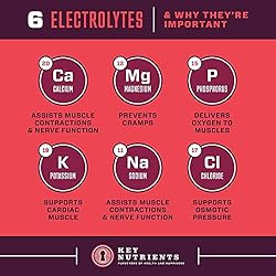 KEY NUTRIENTS Multivitamin Electrolytes Powder No