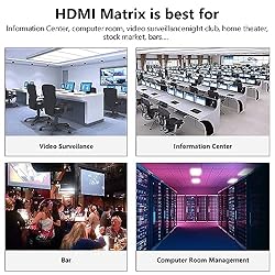 4K ICUIXIAN HDMI Matrix 8x8 4K@30Hz HDMI Matrix