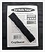 Del Molle Panel for Name Tapes - 1 inch x 5.25 inches - Black
