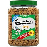 temptations classic treats for cats seafood medley flavor 30 oz tub