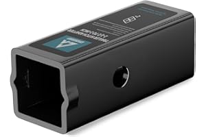 CROSSHIP Trailer Hitch Receiver Adapter Reducer Sleeves Set, 2-1/2 or 2-Inch Receiver Hitches Towing Accessories for Tractor 