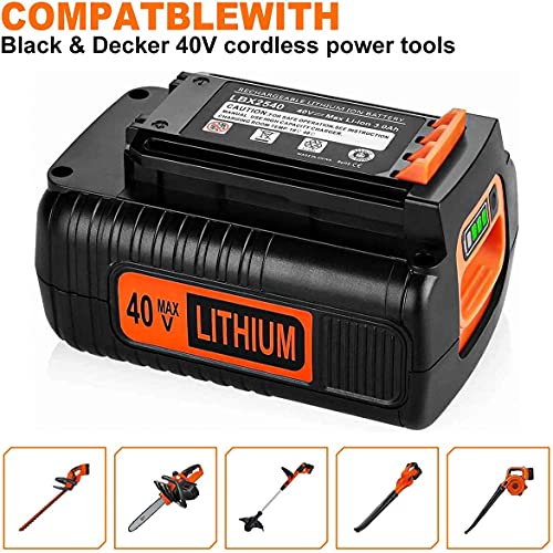 40 Volt MAX 2.0Ah Lithium Battery Replacement For UK