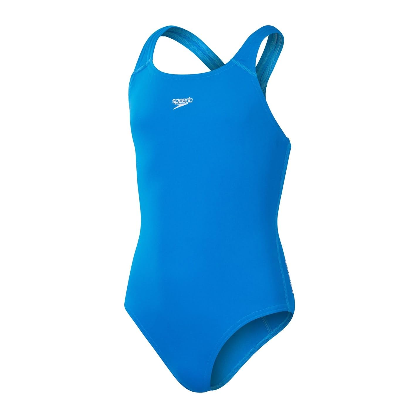 Speedo Women's Eco Endurance+ Medalist | Athletic Fit | Clasic Design| Recycled Fabric | Chlorine Resistant | Extra Flexibility, Bondi Blue, 3434