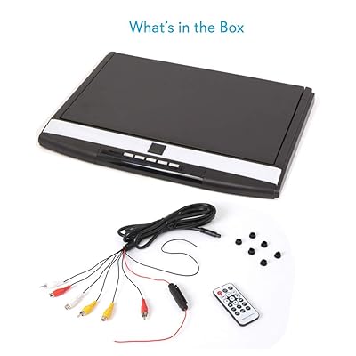 Buy Paparan Skrin Monitor Overhed Kereta 17 3 Inci Kenderaan Lcd Flip Down Bumbung Gunung Konsol Hdmi Tv Pemain Kawalan Panel W Terbina Dalam Ir Pemancar Untuk Fon Kepala Ir