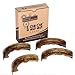 10L0L 27943G01 70795G01 Brake Shoes, Set of 4, Fits E-Z-Go TXT RXV (97-09.5), Workhorse 96+, Yamaha G14-G22 94-06 primary