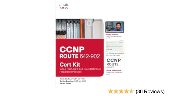 Ccnp Route 642 902 Cert Kit Video Flash Card And Quick - 