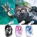 Greatever 2021 New Full Face Snorkel Mask for Kids,Foldable 180 Degree Panoramic View Easy Breathing Snorkeling Set with Detachable Camera Mount, Anti-Leak & Anti-Fog Design (BL-Pink)