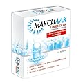 Maxilac 10 Capsules, Contains Probiotics and Prebiotics - Synbiotyc Consist 9 Cultures, Probiotic Lactobacilli - And Bifidobacteria and Prebiotic Ingredient - Oligofructose