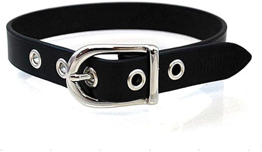 Amazon Jajaboon レザー チョーカー ブラック ユニセックス 1 8幅 本革 黒 チョーカー 通販