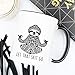 YouNique Designs Let That Shit Go Mug 11 Ounce Sloth Coffee Mug Meditation Gifts