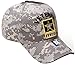 US Army Official License Structured Front Side Back and Visor Embroidered Hat Cap - Veteran Camo