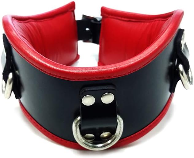 Rouge Garments One Size Black/Red Posture Collar