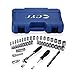 Powerextra 65-Piece Socket Set (1/4