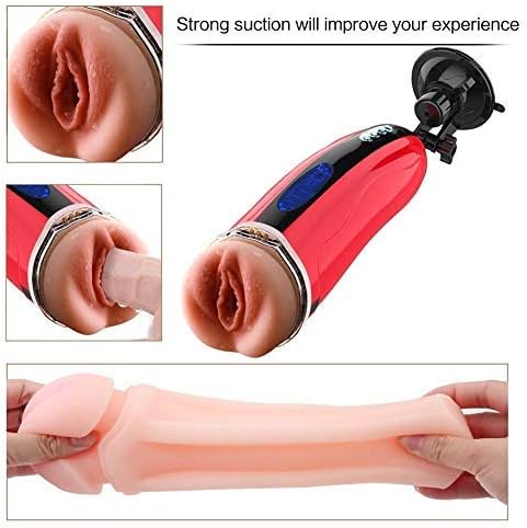 Pipimai Intelligent Heating Rechargeable Sucking Cup for Men with 7 Modes - Waterproof Male Massage Toy pipimai