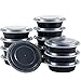 NutriBox [20 Value Pack Meal Prep containers 1 compartment 24 OZ Round Meal Prep salad bowl Meal Prep lunch box - BPA Free Reusable Lunch Bento Box - Microwave, Dishwasher and Freezer Safe