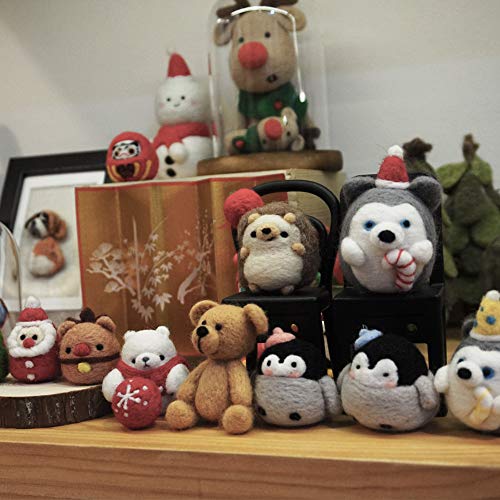 5 WOOLQUEEN+Animal+Needle+Felting+Character