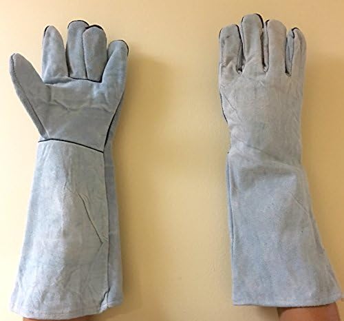 18" Heat Resistant Safety Melting Furnace Gloves Refining Casting Gold Silver Copper