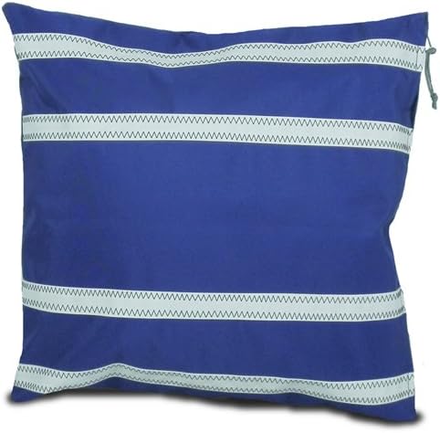 Sailorsbag Home Boat Bedding Decorative Sailcloth Casual Pillow Cover Blue White