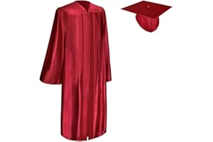 Endea Graduation Shiny Cap and Gown