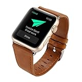 Hot Sale ! Exclusive Leather Buckle Wrist Watch Band Strap, Ninasill New Fashion 38/42 MM for Watch Apple Watch (38MM, Brown)