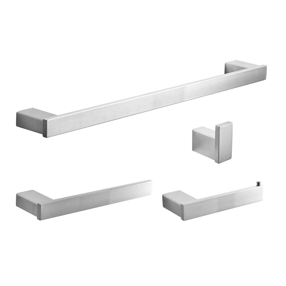 AIMADI Modern 4Piece Bathroom Hardware Set,Stainless Steel Accessories