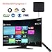 Amplified HD Digital TV Antenna 60-100 Mile Range.Support 4K HD VHF UHF Freeview Television Local Channels w/Detachable Signal Amplifier and 13.3ft Longer Coax Cable-[2019 Latest]