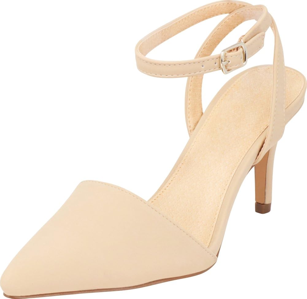 closed toe open back heels