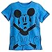 Disney Mickey Mouse Tee for Boys Size M (7/8) Blue 456223690649