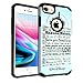DURARMOR Compatible with iPhone 6S Plus Dream Quotes Case, Love Dream Quotes Dual Layer Armor Drop Protection Cover 6 Plus / 6s Plus