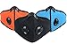 Activated Carbon Dustproof Dust Mask - with Extra Filter Cotton Sheet and Valves for Exhaust Gas, Anti Pollen Allergy, PM2.5, Running, Cycling, Outdoor Activities (Black, Type 1)