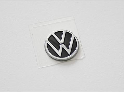 Volkswagen 5h0837891fod Emblem Autoschlussel Zundschlussel Fernbedienung Plakette Aufkleber 10mm Mit Neuem Vw Logo Amazon De Auto