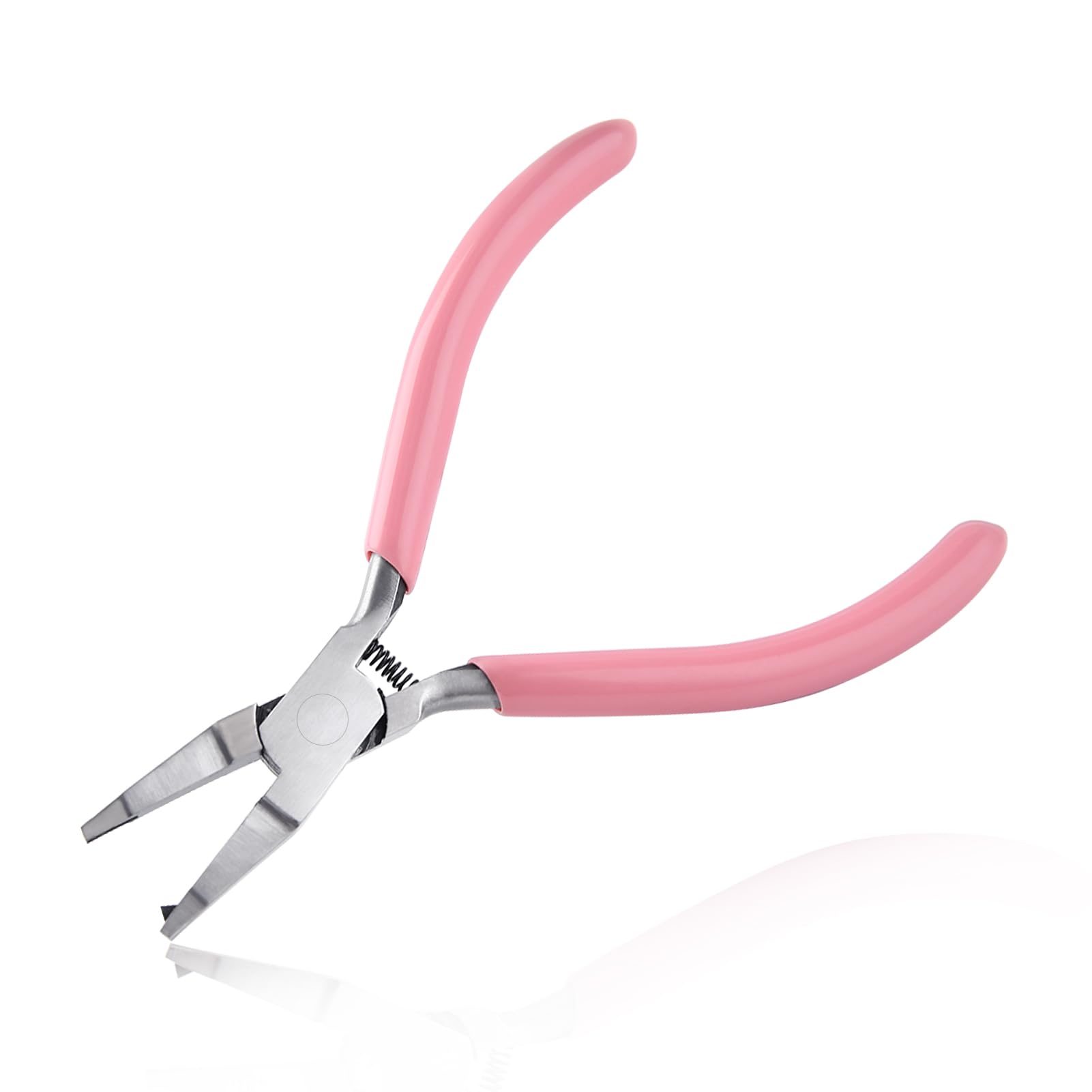 LEONTOOL Mini Split Ring Pliers Jump Ring Pliers for Jewelry Making 5 Inches Jump Loops Opener Precision Jewelry Making Tools for Split Rings Key Chain Earrings Crafting